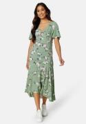 Happy Holly Therese dress Dusty green / Floral 40