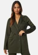 BUBBLEROOM Serene soft blazer Dark green S