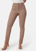 BUBBLEROOM Everly High Waist Stretchy Trousers Nougat 50