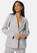 BUBBLEROOM Shelley Blazer Light grey melange 34