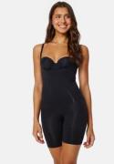 DORINA Absolute Sculpt Seamless Open Bust Romper BK0001-Black XXL