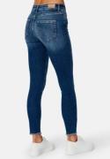 ONLY Blush Mid Ankle Raw Denim Medium Blue Denim L/32