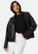 BUBBLEROOM Serilda Biker Jacket Black 44