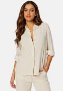 SELECTED FEMME Slfviva LS Shirt Beige 42