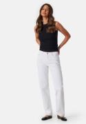 BUBBLEROOM Low Waist Straight Jeans Offwhite 44