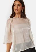 BUBBLEROOM Shimmer Blouse Champagne S