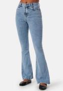 BUBBLEROOM Tove High Waist Flared Superstretch Light denim 50