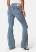 True Religion Becca Mid Rise Bootcut Flap Peak Spot 27