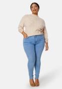 Happy Holly Amy Push Up Jeans Light blue 42R