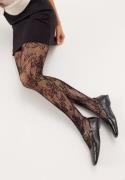 Pieces Pcjane Jacquard Tights Black Onesize