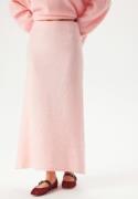 Pieces Pcpam Hw Ank Knit Skirt Pink-a-boo L