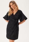 Object Collectors Item Objfara Re 2/4 Wrap Dress Black 40