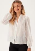 Happy Holly Broderie Anglaise Blouse White 52/54