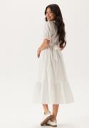 Happy Holly Broderie Anglaise V-Neck Dress White 52/54