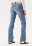 True Religion Becca Mid Rise Boot Cut Big T Crushed Lily 25