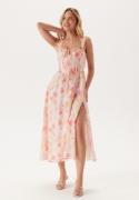 Bardot Esra Printed Midi Dress 141309 Pink Floral 42(UK14)