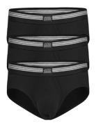 Brief 3-P Underbukser Y-front Briefs Black Jockey