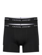 Cfnorh Logo 2-Pack Bamboo Trunks Boxershorts Black Casual Friday