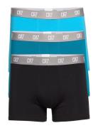 Cr7 Basic, Trunk, 3-Pack Boxershorts Multi/patterned CR7