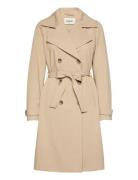 Hiro Jacket Trenchcoat Frakke Beige Modström