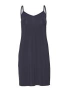 T6540, Nenasz Strap Dress Kort Kjole Navy Saint Tropez