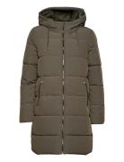 Onldolly Long Puffer Coat Otw Foret Jakke Green ONLY