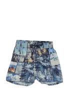 Kei 72 - Swim Shorts Aop Badeshorts Multi/patterned Minymo