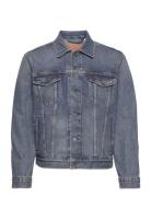 The Trucker Jacket Broadway Te Jakke Denimjakke Blue LEVI´S Men