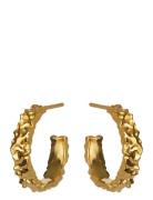 Aio Medium Accessories Jewellery Earrings Hoops Gold Maanesten