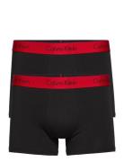 Trunk 2Pk Boxershorts Black Calvin Klein