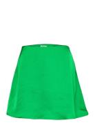 Skirt Kort Nederdel Green Barbara Kristoffersen By Rosemunde