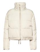 Short Puffer Jacket Foret Jakke Cream Coster Copenhagen