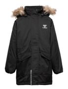 Hmlroot Tex Jacket Parka Jakke Black Hummel