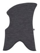 Balaclava, 2 Layers, Dark Grey Drop Needle, Merino Wool Accessories He...