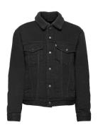 Exbf Sherpa Trucker Yes Black Jakke Denimjakke Black LEVI´S Women