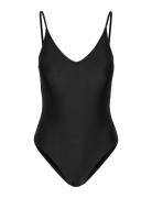 Pcbaomi Swimsuit Sww Noos Bc Badedragt Badetøj Black Pieces