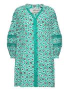 Dvf Jessica Dress Kort Kjole Green Diane Von Furstenberg