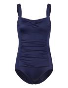 Fiji/Eco Shaping_Swimsuit Badedragt Badetøj Navy Dorina