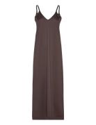 Slip Dress Loose S\L Wmn Maxikjole Festkjole Brown G-Star RAW