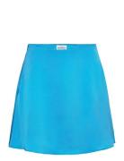 Skirt Kort Nederdel Blue Barbara Kristoffersen By Rosemunde