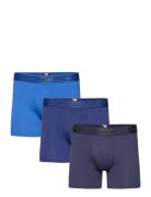 Dovre Tights 3-Pack Bamboo Boxershorts Navy Dovre