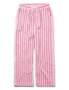 Naram Knitted Pants Pyjamas Nattøj Pink Bongusta