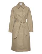 Dustin - Heavy Cotton Trenchcoat Frakke Khaki Green Day Birger Et Mikk...