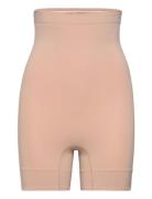 Booty Booster High Short Lingerie Shapewear Bottoms Beige Magic Bodyfa...