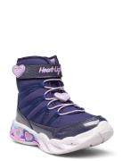 Girls Sweetheart Lights - Love To Shine Boots Støvler Purple Skechers