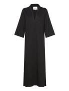 Lanamw Long Dress Maxikjole Festkjole Black My Essential Wardrobe