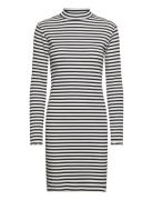 Vithessa High Neck L/S Dress Kort Kjole Black Vila