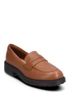 Orinoco2 Penny D Loafers Flade Sko Brown Clarks