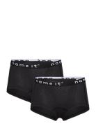 Nkfhipster 2P Noos Night & Underwear Underwear Panties Black Name It