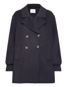 Jacket Outerwear Coats Winter Coats Navy Sofie Schnoor